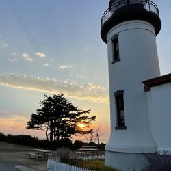 Fort Casey Historical State Park - Lighthouse at sunset' spectacular!