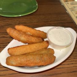 EbeneeZer's Eatery & Irish Pub - Fried pickles and ranch