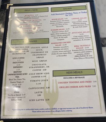 Menu photo 8 Rachel's cafe Wakefield, RI