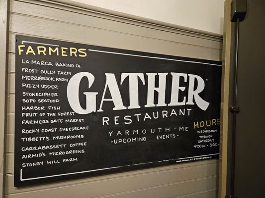 Gather by null