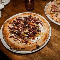Wooden Paddle - Como La Flor - Fall Seasonal Pizza