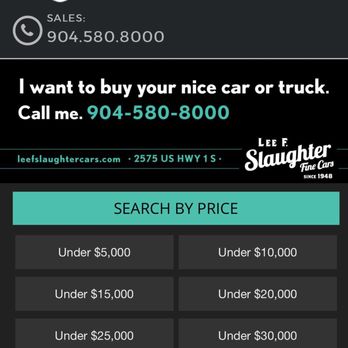 Lee F. Slaughter Fine Cars - Commercial Truck Dealers Near Me - St. Augustine, Florida Lee F. Slaughter Fine Cars - Commercial Truck Dealers Near Me - St. Augustine, Florida