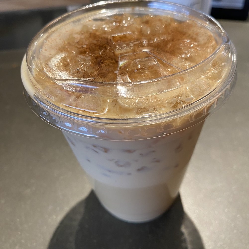 Common Grounds - Ice Snickerdoodle Oatmilk Latte. AMAZING! - Coffee & Tea Near Me - Fort Worth, Texas