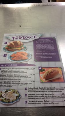 Menu photo 2 Tomorrowland Terrace Restaurant Orlando, FL