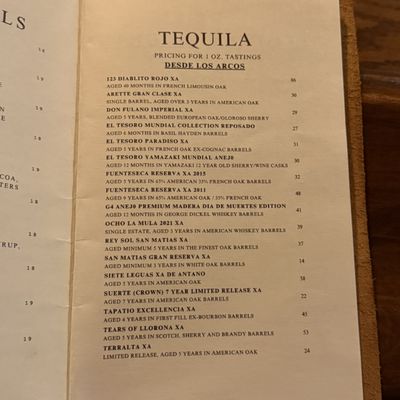 Menu photo 6 Quiote Tequilaria Tampa, FL