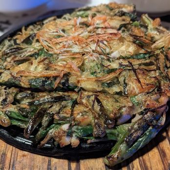 The Pocha Hanshin - Seafood pancake - Korean Near Me - Duluth, Georgia