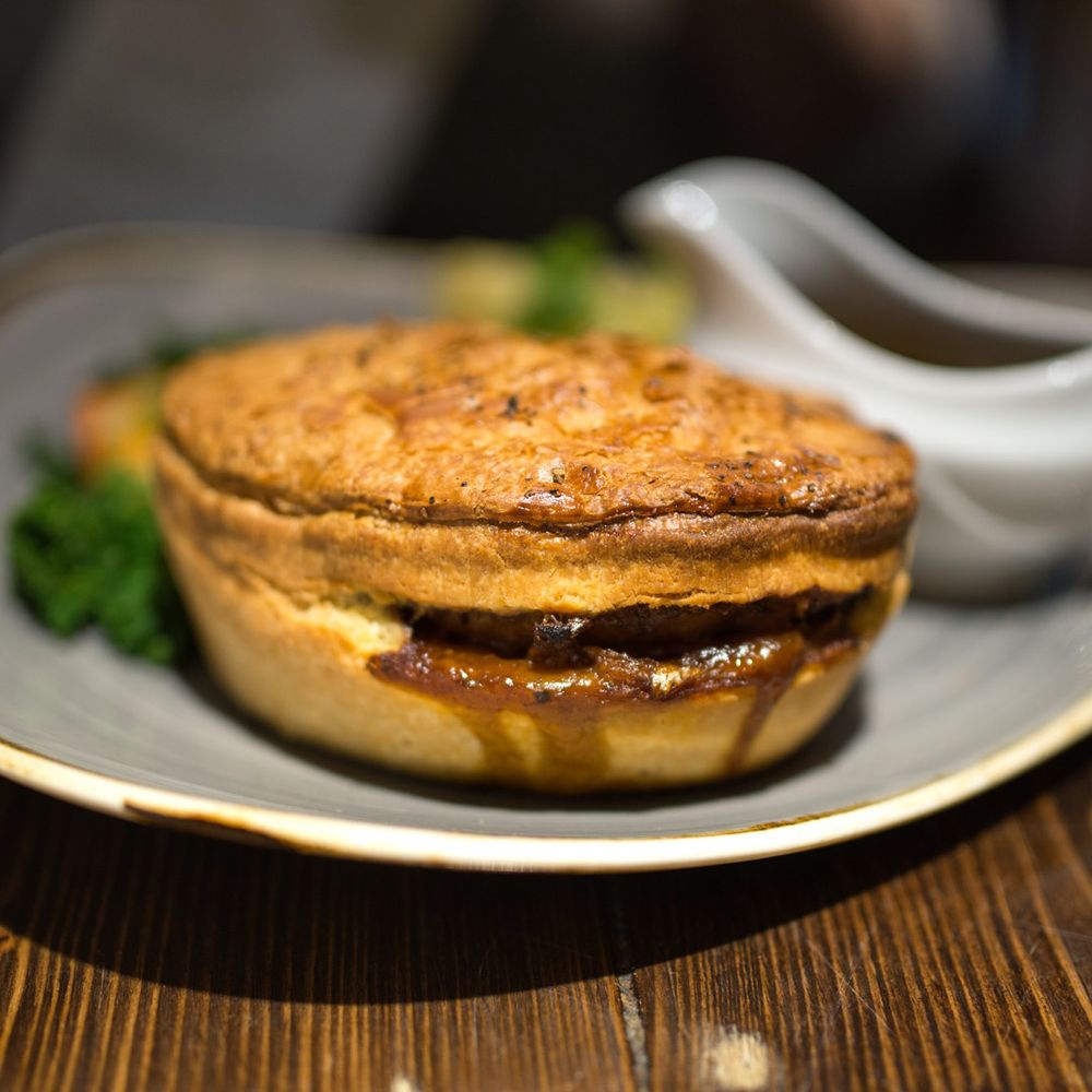 Their meat pie. Their meat pie.