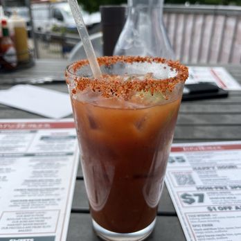 Highland Tap and Burger - bloody mary spicyyyyy - Burgers Near Me - Denver, Colorado Highland Tap and Burger - bloody mary spicyyyyy - Burgers Near Me - Denver, Colorado