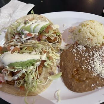 Hector's Mariscos - Shrimp taco combo - Seafood Near Me - Chula Vista, California