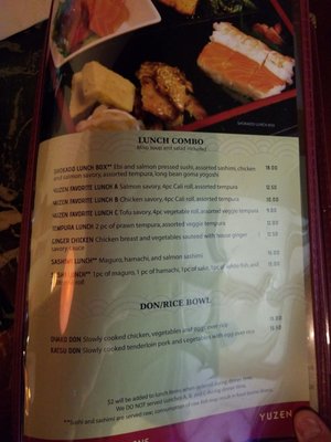 Menu photo 7 Yuzen Mercer Island, WA Menu photo 7 Yuzen Mercer Island, WA