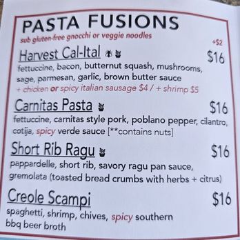 Mode Brewing - The bee symbol means vegan option available - Breweries Near Me - Orangevale, California