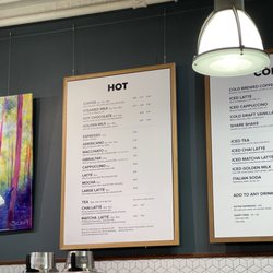 Share Northampton - Menu