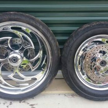 Performance Choppers - New wheels for 1999 Fatboy project - Motorcycle Repair Near Me - El Cajon, California Performance Choppers - New wheels for 1999 Fatboy project - Motorcycle Repair Near Me - El Cajon, California