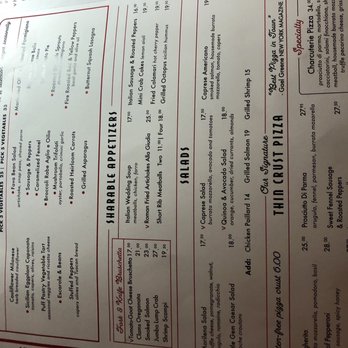 Cafe Fiorello - Menu - Italian Near Me - New York, New York