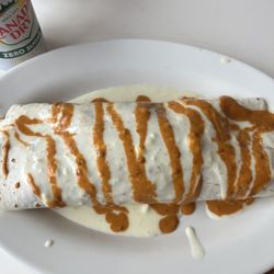 Catramex Restaurant - Delicious loco burrito! Spicy thick !