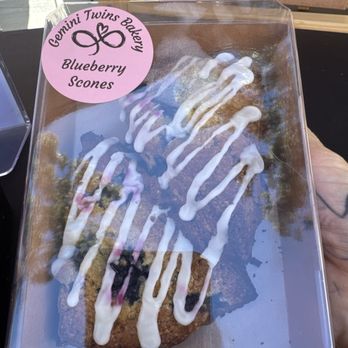 Gemini Twins Bakery - Blueberry Scones - Bakeries Near Me - La Mesa, California
