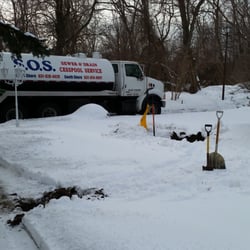 SOS Cesspool & Drain Service - Emergency cesspool, overflowing, backed-up sewage in downstairs tub! and dripping into basement floor.....S.O.S to the rescue!