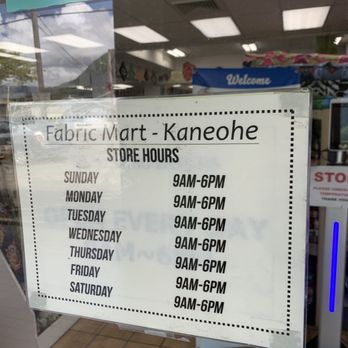 Fabric Mart - Fabric Stores Near Me - Kaneohe, Hawaii Fabric Mart - Fabric Stores Near Me - Kaneohe, Hawaii