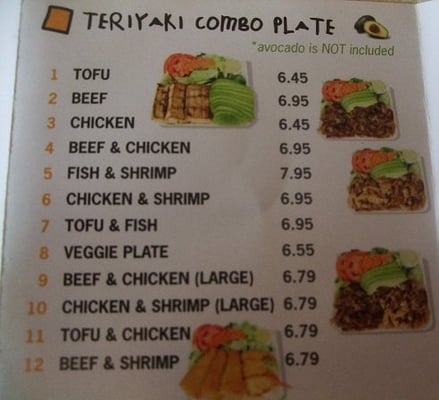 Menu photo 6 Chop Teriyaki Pico Rivera, CA Menu photo 6 Chop Teriyaki Pico Rivera, CA