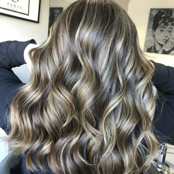 Class and Sass Salon - Long brunette hair with highlights. - Hair Salons Near Me - Roseville, California Class and Sass Salon - Long brunette hair with highlights. - Hair Salons Near Me - Roseville, California