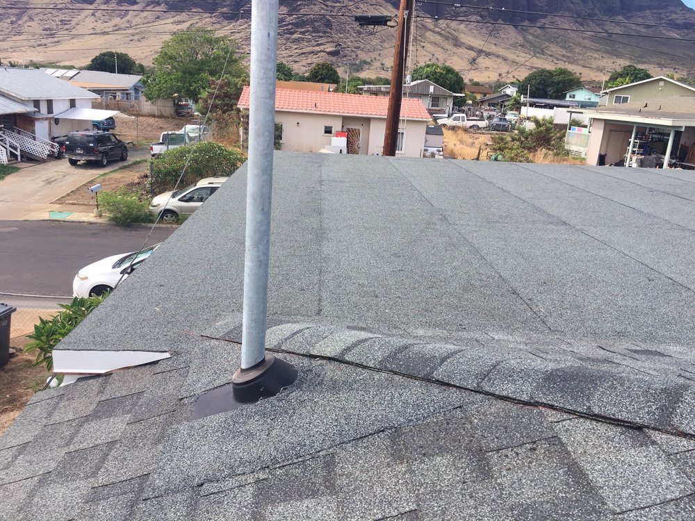 Slide of West Oahu Roofing
