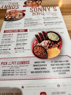 Menu photo 8 Sonnys BBQ Orlando, FL Menu photo 8 Sonnys BBQ Orlando, FL