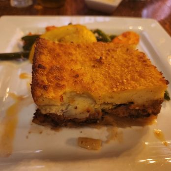 Spiro's Restaurant - Mousaka(Greek dish) - Mediterranean Near Me - Chesterfield, Missouri Spiro's Restaurant - Mousaka(Greek dish) - Mediterranean Near Me - Chesterfield, Missouri