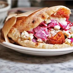 Sweet Potato Falafel Sandwich