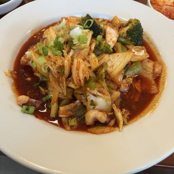 Stonebowl House - Spicy Squid Stir Fry - Noodles Near Me - Brevard, North Carolina Stonebowl House - Spicy Squid Stir Fry - Noodles Near Me - Brevard, North Carolina