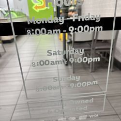 Hours of operation