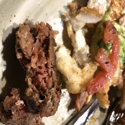 Sessions Taphouse & Grill - Raw hamburger