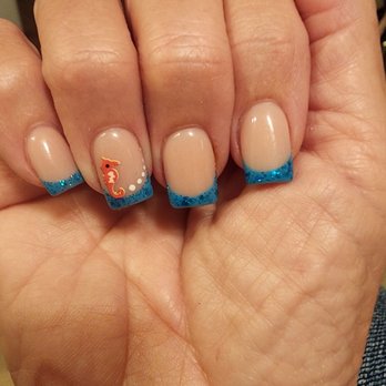 MK Nails & Spa - I love my ocean nails! - Nail Salons Near Me - Lakeside, California