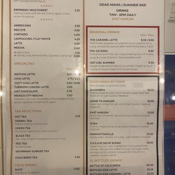 Dear Mama - Coffee & Tea Near Me - New York, New York