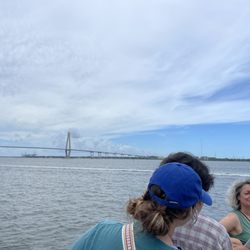 Arthur Ravenel Jr. Bridge - From the bow of the Ft Sumter Ferry