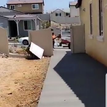 Concrete & Masonry Construction - They took off gate to do job but never returned to put back on. - Artificial Turf Near Me Concrete & Masonry Construction - They took off gate to do job but never returned to put back on. - Artificial Turf Near Me