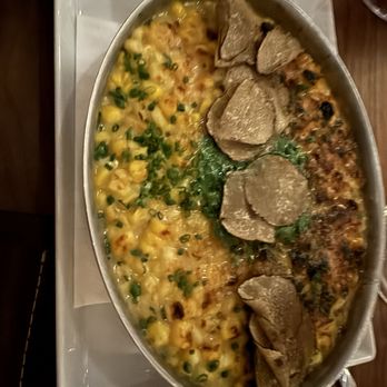 The Butcher Chef - Corn and truffle side dish - Steakhouses Near Me - Toronto, Ontario