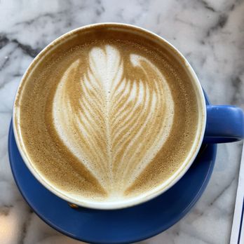 Immigrant Son Caffe - Latte with an extra shot and oat milk. YUM - Breakfast & Brunch Near Me - Oxnard, California