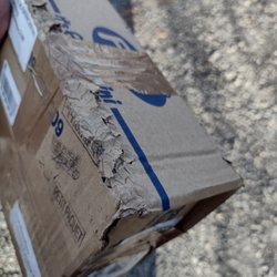 Usps - Conway - Package was crammed into my mailbox to where I couldn't get it out after signing the slip saying to have delivered to my front door