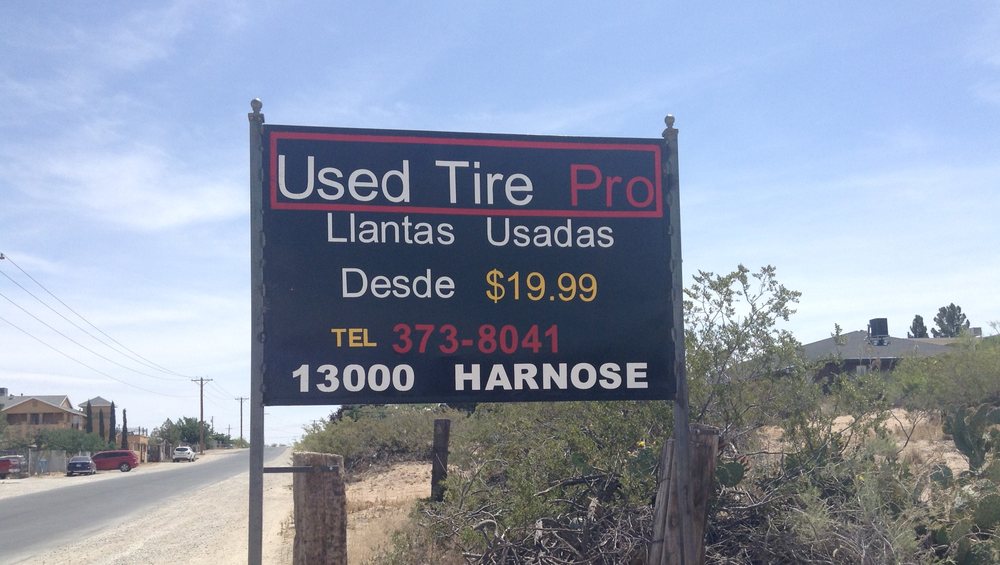 USED TIRE PRO 13000 Harnose Dr, El Paso, Texas Tires Phone Number