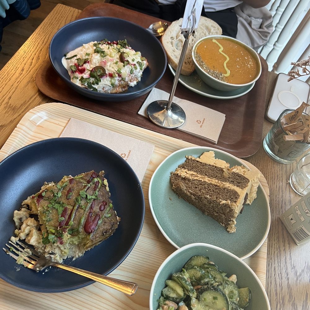 Cornucopia - all the food we ordered on our last stop in - Vegan Near Me - Dublin, D