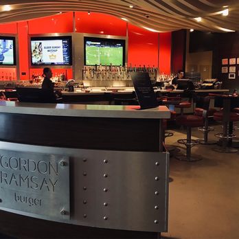 Gordon Ramsay Burger Las Vegas - Front Host Counter - Burgers Near Me - Las Vegas, Nevada
