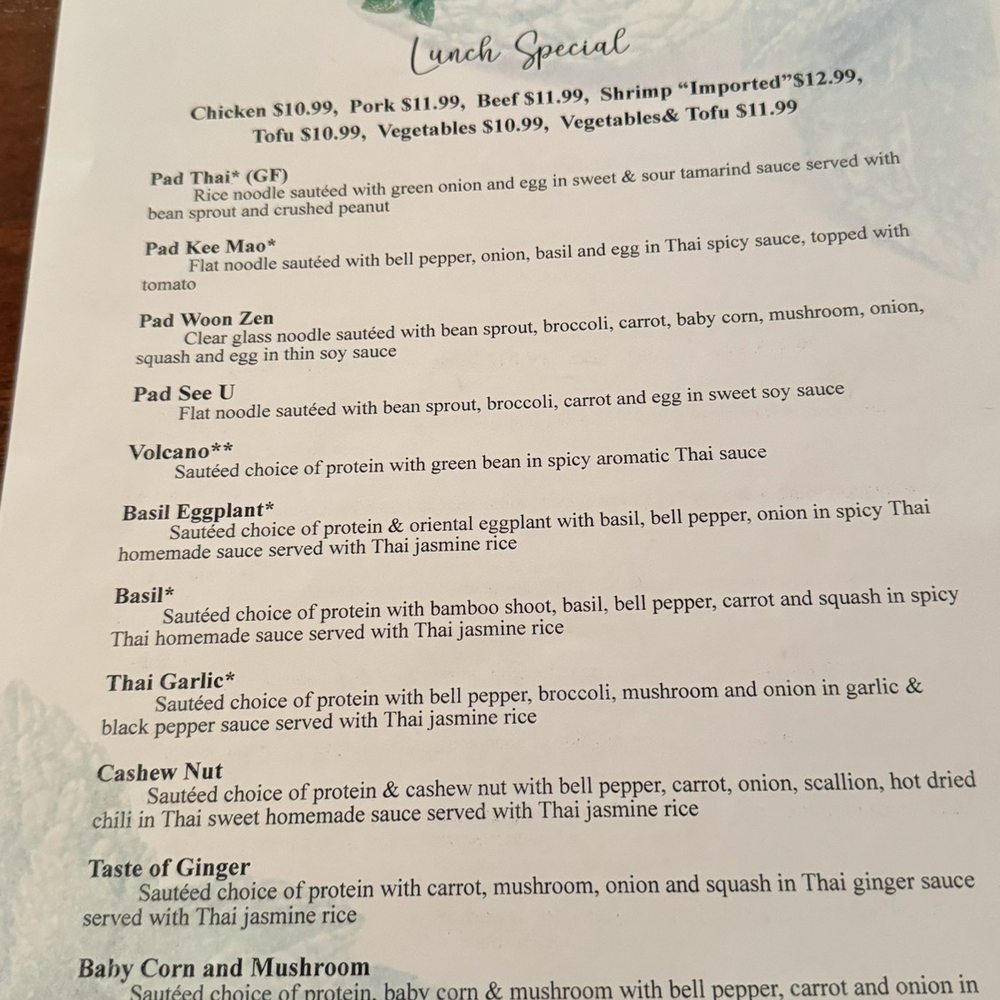Thai Mint - Lunch menu - Thai Near Me - New Orleans, Louisiana Thai Mint - Lunch menu - Thai Near Me - New Orleans, Louisiana