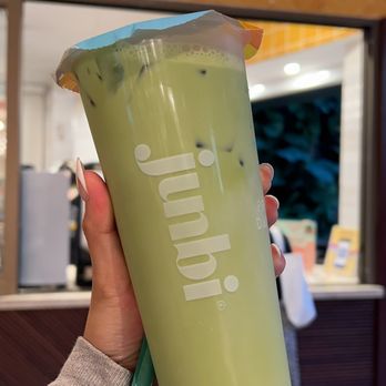 Junbi - Waikiki - matcha latte iced - Coffee & Tea Near Me - Honolulu, Hawaii Junbi - Waikiki - matcha latte iced - Coffee & Tea Near Me - Honolulu, Hawaii