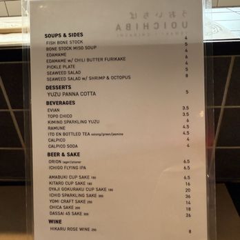 Uoichiba Handroll Bar - Menu - Sushi Bars Near Me - Culver City, California Uoichiba Handroll Bar - Menu - Sushi Bars Near Me - Culver City, California