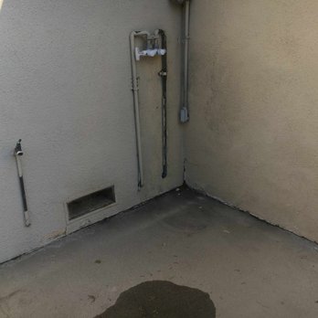 Cal Express Patching - Before the stucco and paint repair - Stucco Services Near Me
