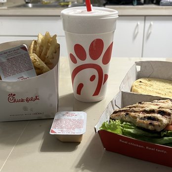 Chick-fil-A - My Full Meal (on my kitchen counter) - Fast Food Near Me - Davie, Florida