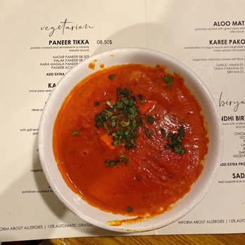 Curry Corner - Paneer Tikka Masala - Pakistani Near Me - Tempe, Arizona