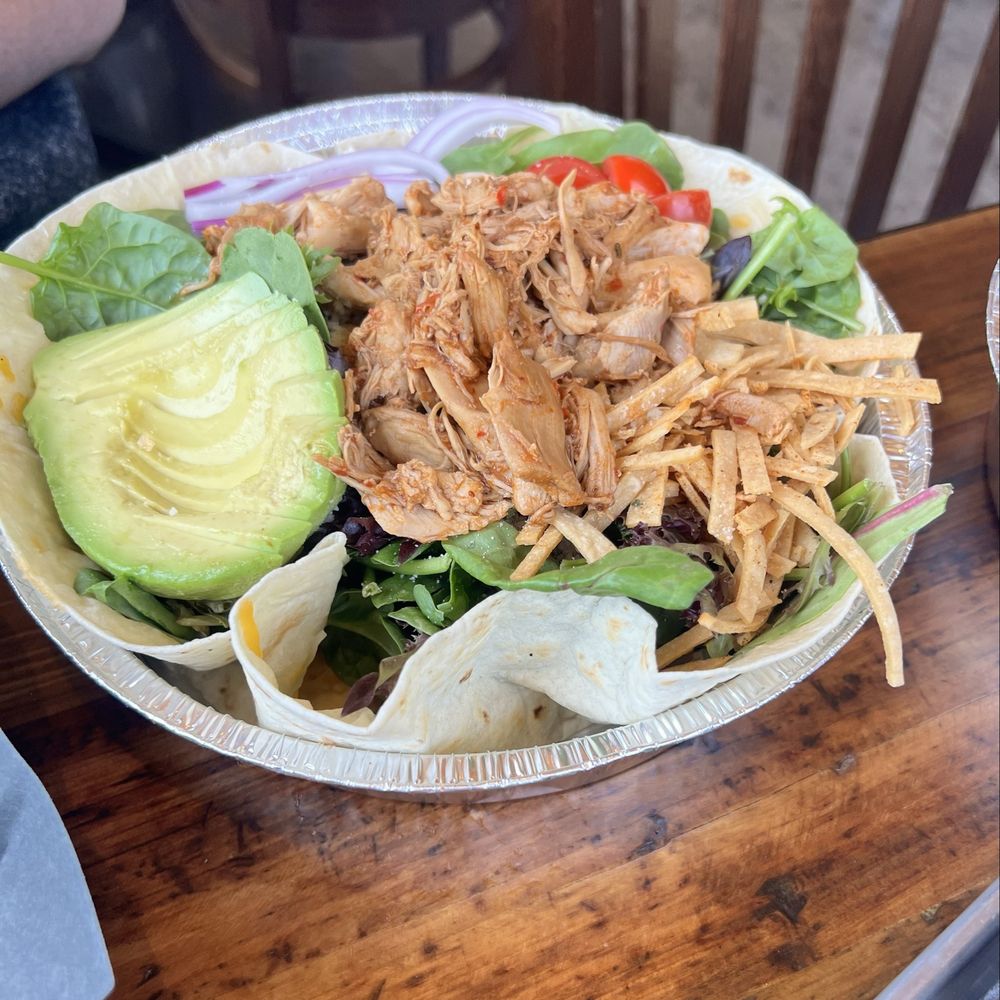 Paso Robles Brewing - Taco salad - Breweries Near Me - San Luis Obispo, California