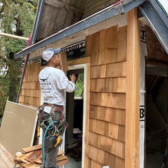 Longhorn Remodeling - Cedar siding install - Roofing Near Me - Canby, Oregon Longhorn Remodeling - Cedar siding install - Roofing Near Me - Canby, Oregon