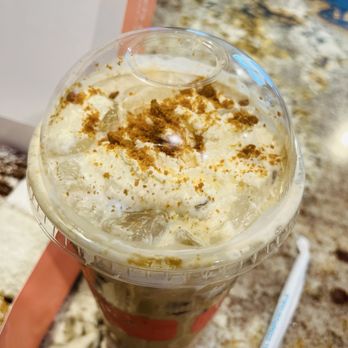 Beignets & Brew - Biscoff Cookie Butter Latte - Donuts Near Me - Little Rock, Arkansas Beignets & Brew - Biscoff Cookie Butter Latte - Donuts Near Me - Little Rock, Arkansas